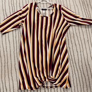 Size 3Xl striped dress!